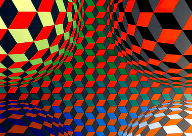 Abstract Geometric Pattern