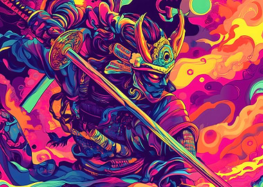 Samurai Warrior Art