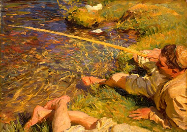 Fishing by the River