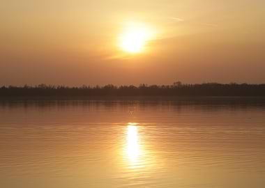 Sunset Over Water