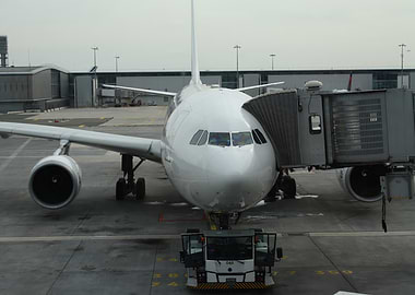 Airplane at Gate