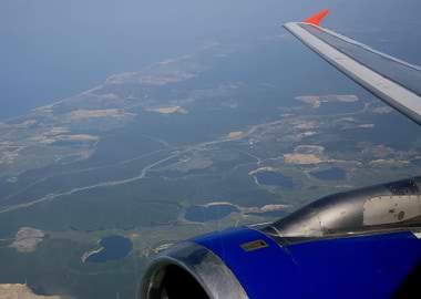 Aerial View over Bulgaria
