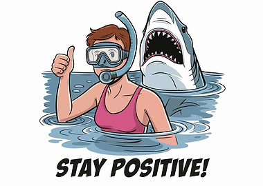 Shark Attack, Stay Positive