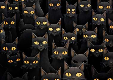 Black Cat Crowd
