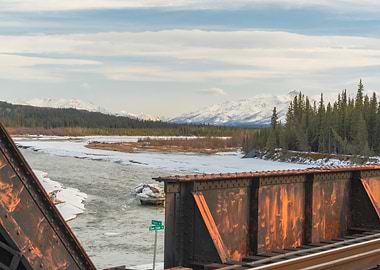 Snowy River Bridge View