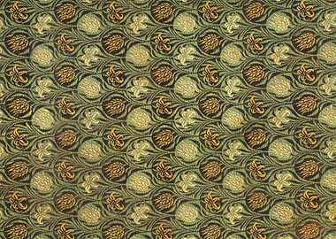 Art Nouveau Floral Pattern