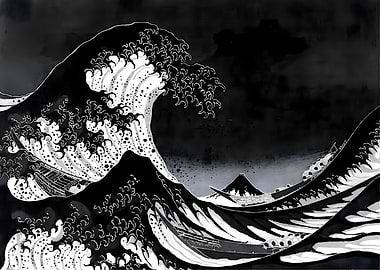 Dark Wave off Kanagawa