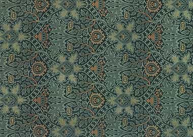 Art Nouveau Floral Pattern