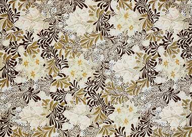 Floral Pattern Fabric