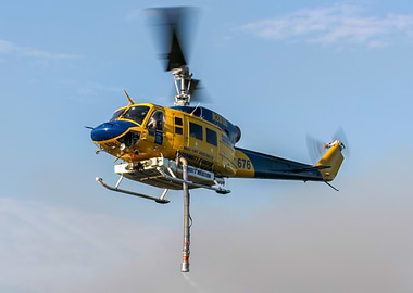 Bell 214 (676) Helitack Helicopter