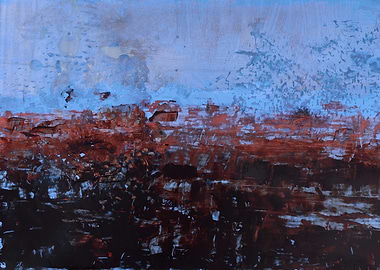 Abstract Landscape Painting