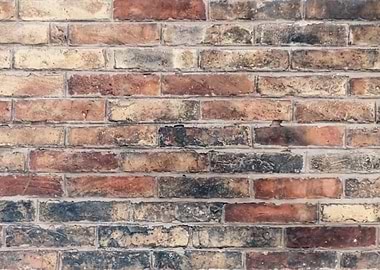 Brick wall texture gray regular