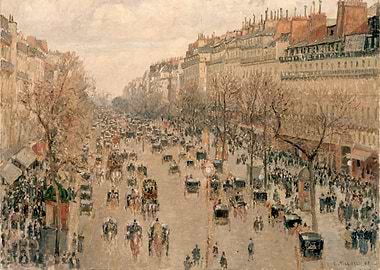 Parisian Street Scene