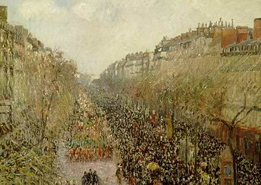 Parisian Street Scene