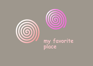 Spiral Design with Text