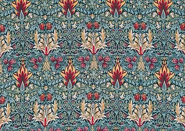 Art Nouveau Floral Pattern