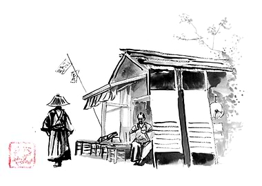 Japanese Ink Wash Painting