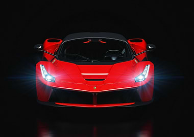 Ferrari LaFerrari Front View