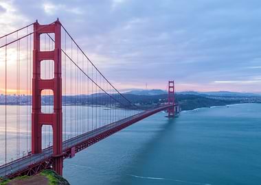 Golden Gate Bridge Sunrise