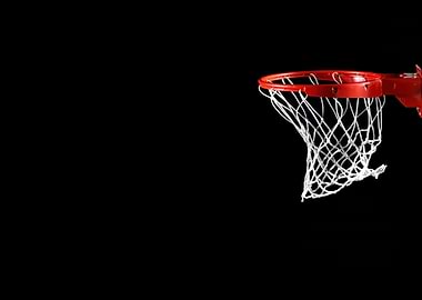 Basketball Hoop Close-up