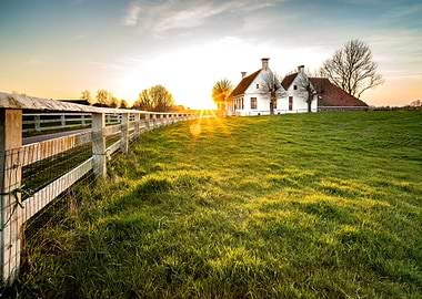 Sunset Farmhouse
