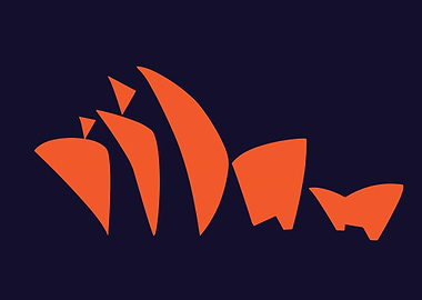 Sydney Opera House Silhouette