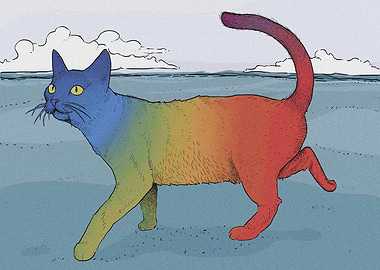 Rainbow Cat