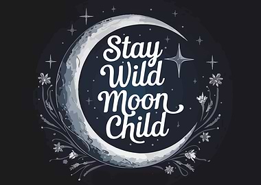 Stay Wild Moon Child