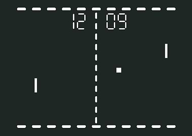 Retro Pong Game