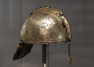 Ancient Silver Helmet