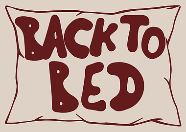 Back to Bed Pillow