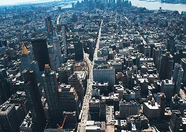 Aerial View of New York City