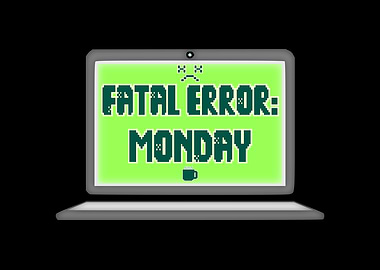 Fatal Error: Monday Pixel Art