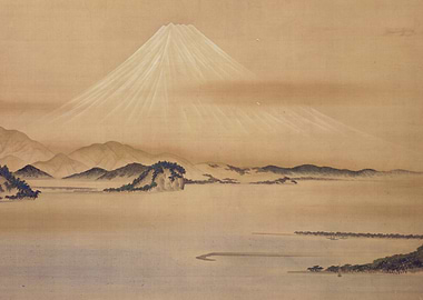 Mount Fuji Landscape Painting