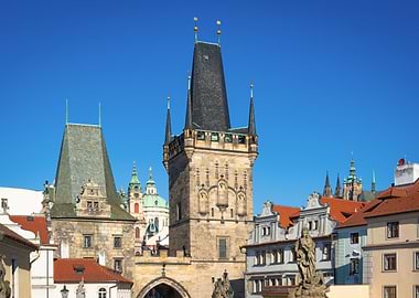 Prague Bridge Towers