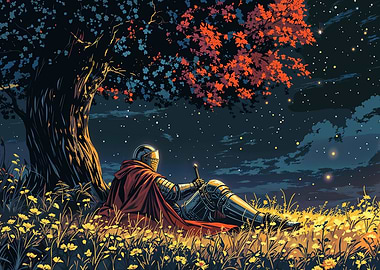 Knight Under the Stars