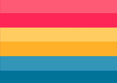 Horizontal Color Stripes