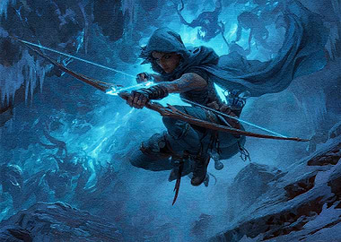 Hooded Archer Landscape