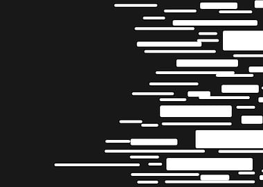 Abstract Black and White Lines