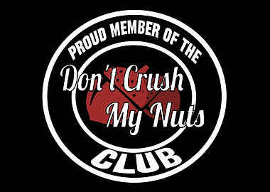 Don't Crush My Nuts Club Emblem