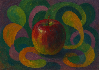 Apple Still Life Painting