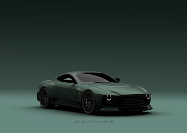 Aston Martin Valour in Green