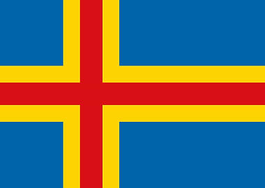 Flag of Åland Islands