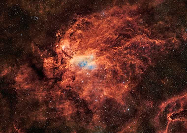 Cosmic Nebula in Deep Space