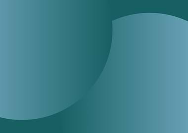 Abstract Teal Gradient with Circular Shapes
