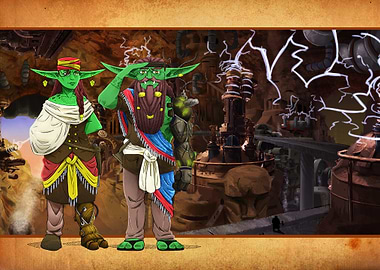Industrial Steampunk Goblins