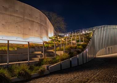 Urban Landscape at Night