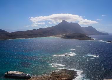 Balos Lagoon, Crete, Greece