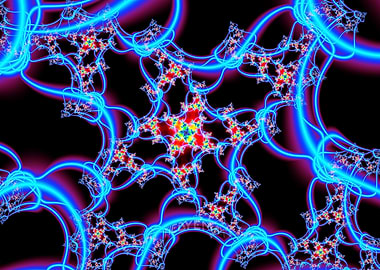 'Dendrite' Abstract Fractal Art