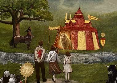 The Lion Beyond the Winter Wood